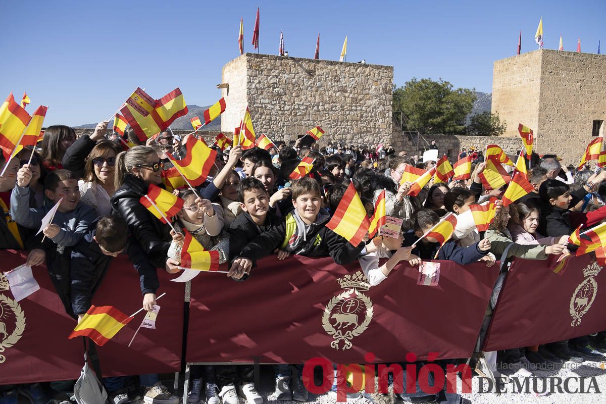 Visita de los reyes de España a Caravaca (explanada de la Basílica)