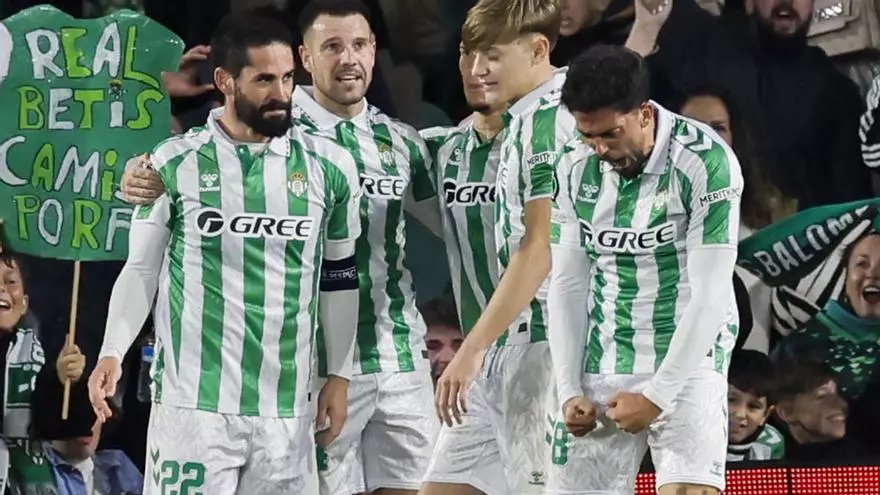 Isco se encargó de plasmar la superioridad del Betis en el marcador