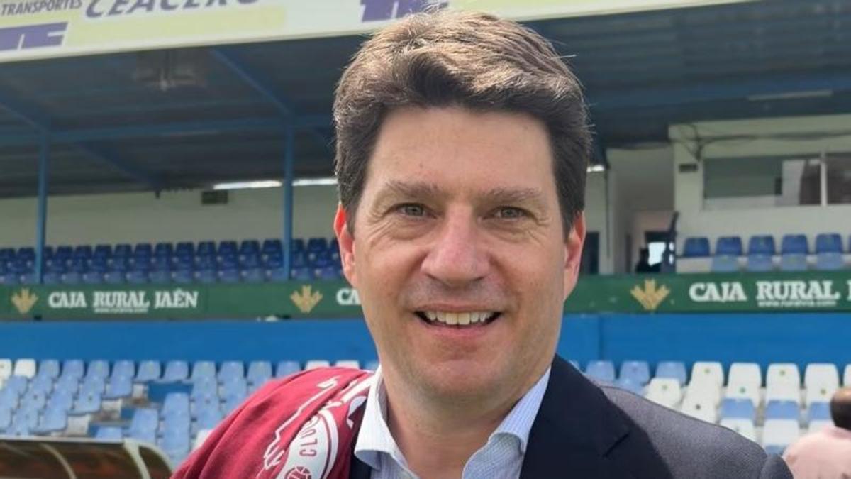 Daniel Tafur, presidente del Extremadura.