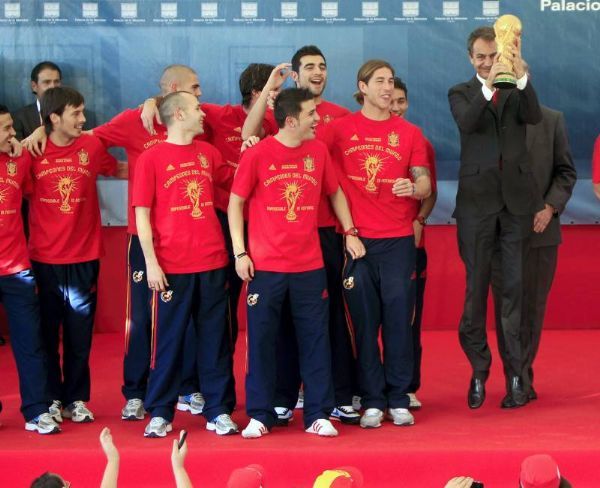 Celebraciones de 'La Roja' en Madrid