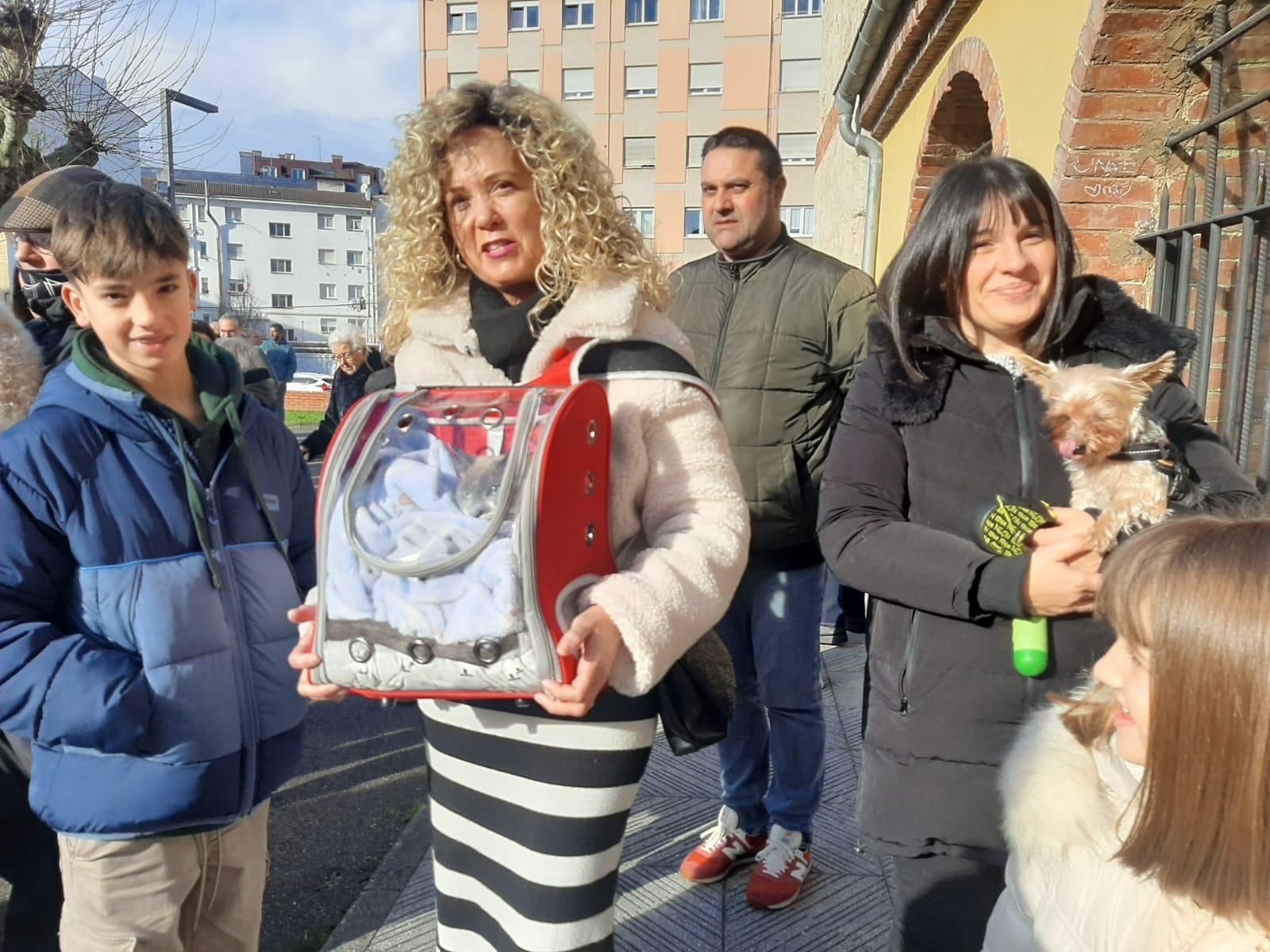 Los animales, protagonistas en Lugones: el día de San Antón en imágenes