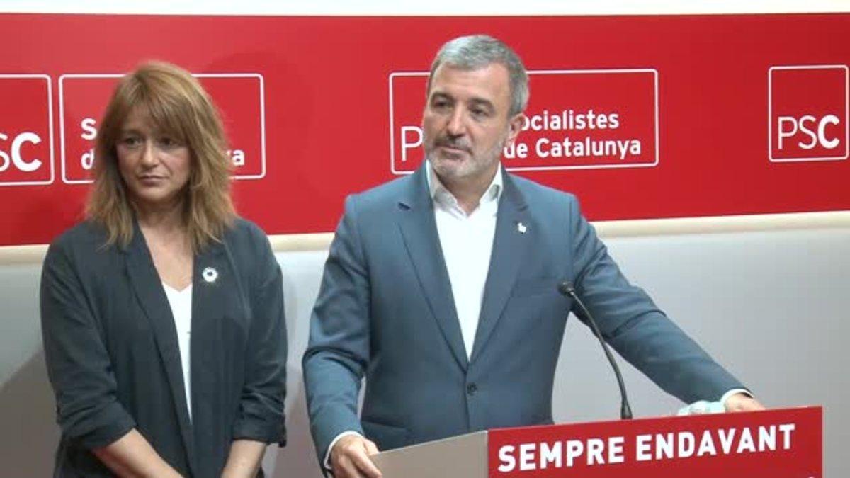 Jaume Collboni habla de la voluntad de llegar a un acuerdo con Barcelona en Comú