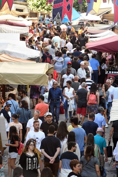 Último día de la Feria Medieval de A Coruña