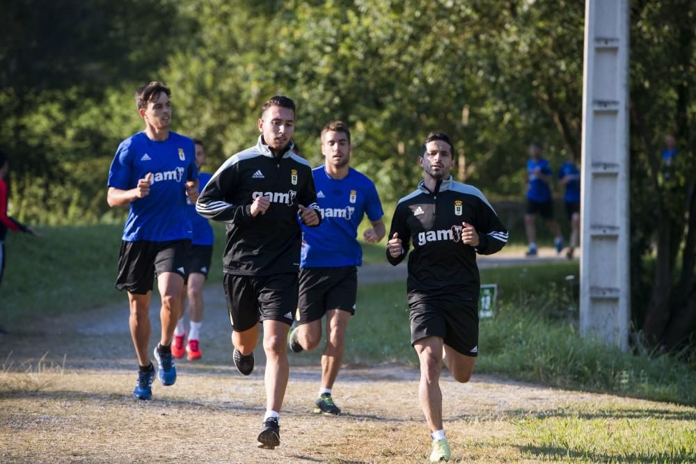 Entrenamiento del Real Oviedo