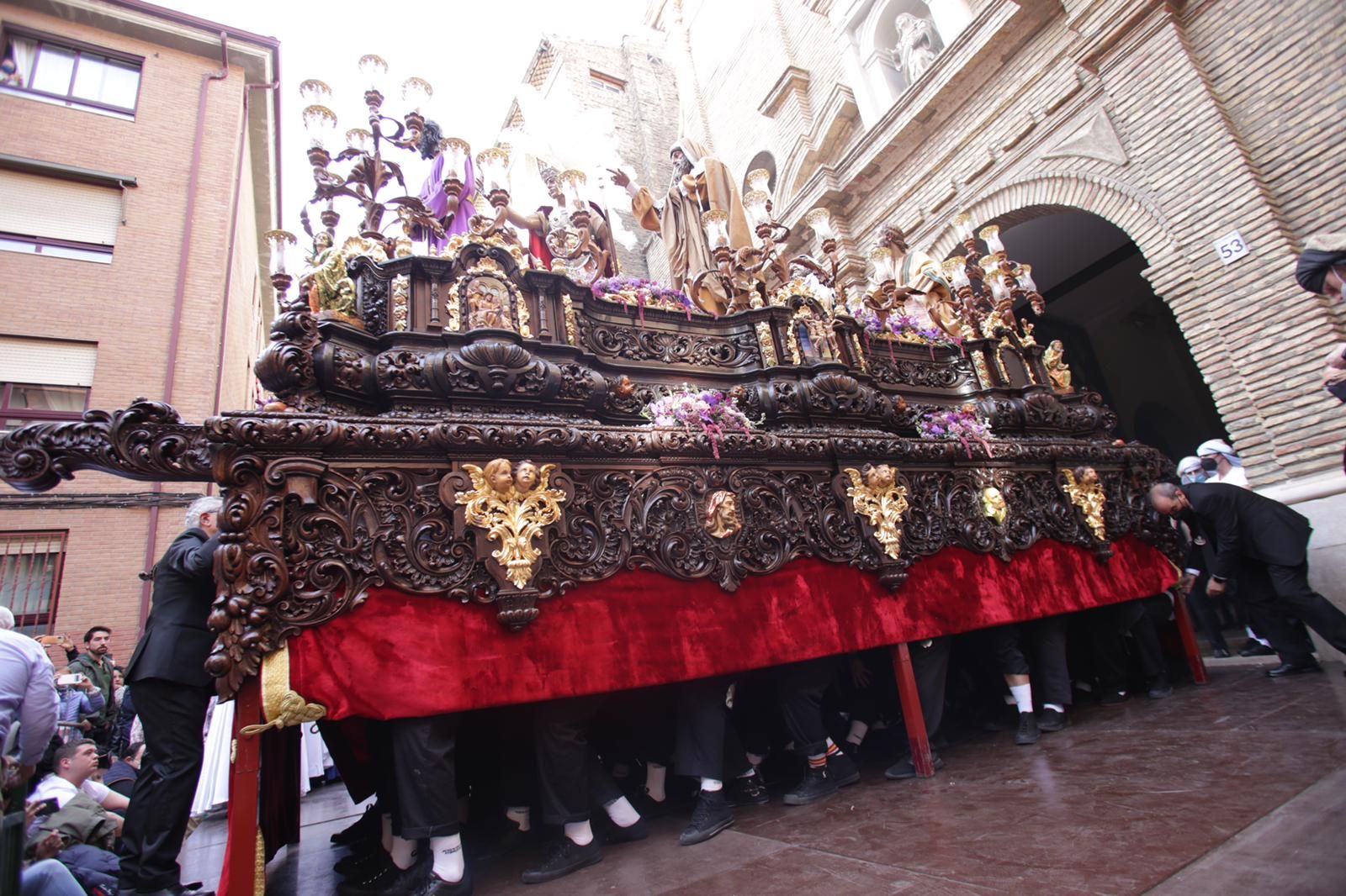 Así ha sido la primera procesión este Domingo de Ramos en Zaragoza