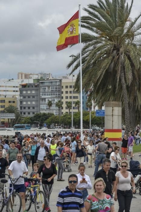 LAS PALMAS DE GRAN CANARIA A 03/06/2017. Día de las Fuerzas Armadas en Plaza de las Islas Canarias. FOTO: J.PÉREZ CURBELO