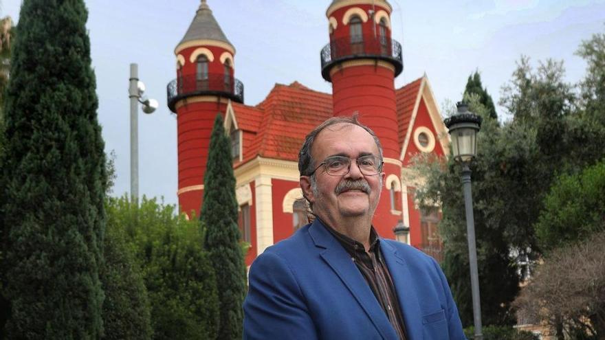 Carlos Illán en el Castillito de Los Dolores.