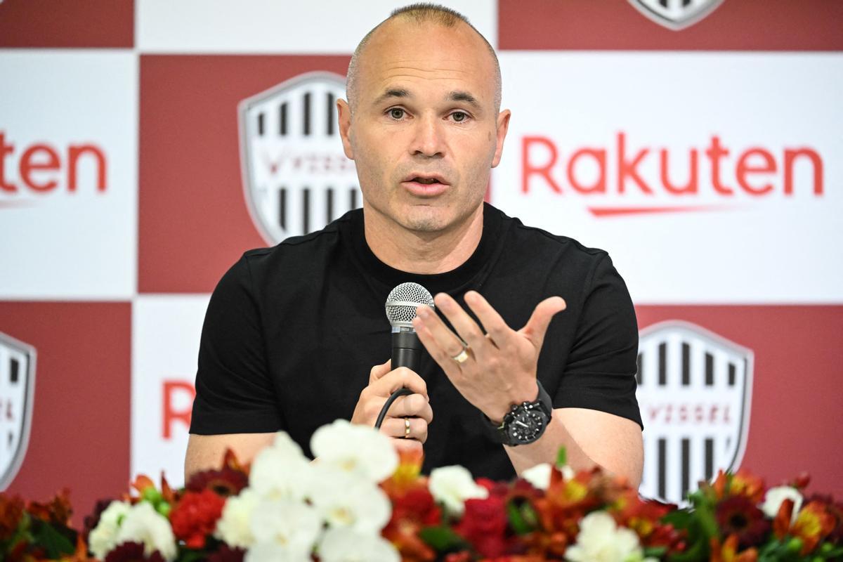 Iniesta deja el Vissel Kobe