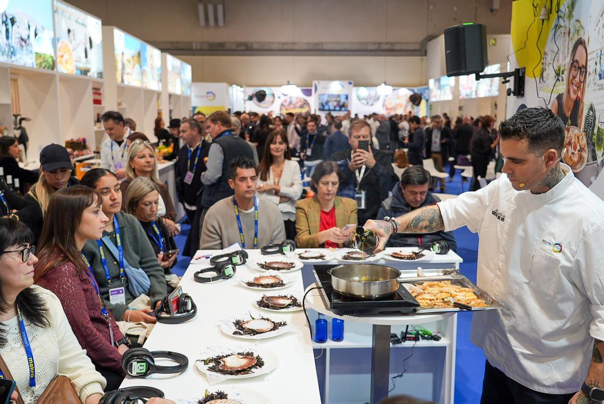 'Showcooking' del chef Daniel Cárdaba en Madrid Fusión