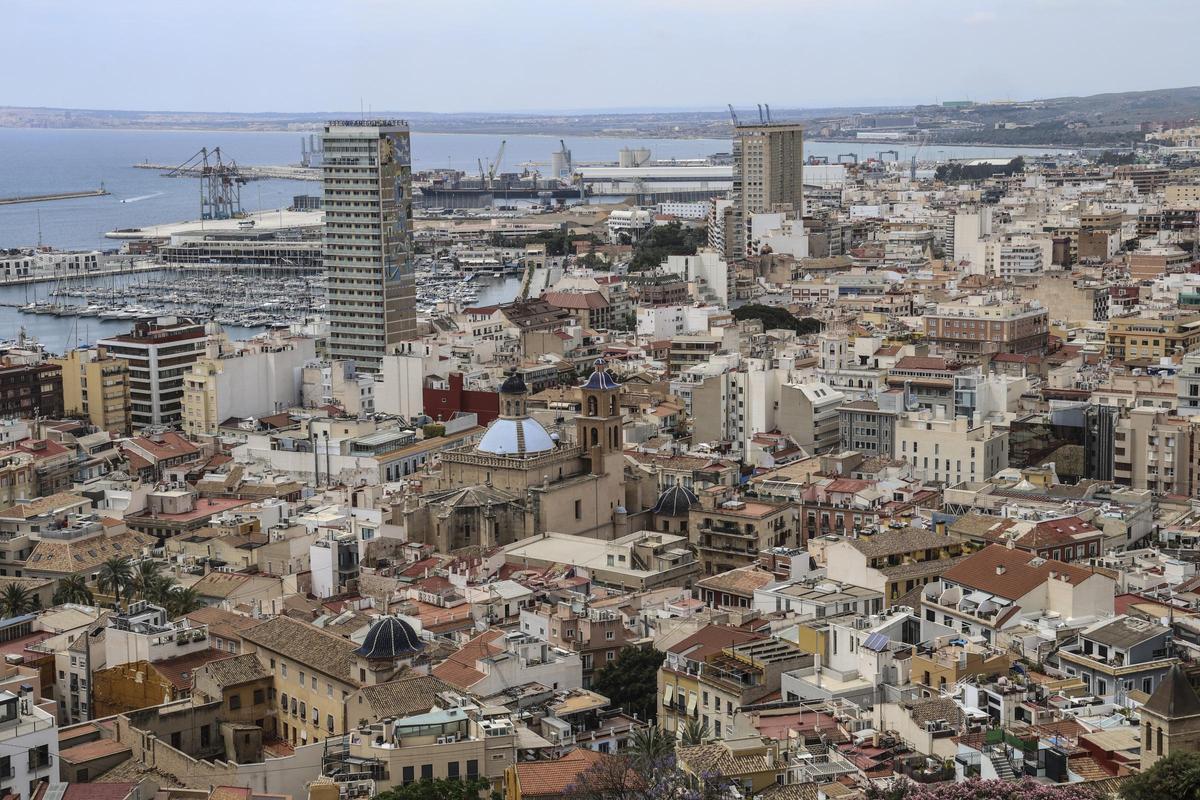 Una imagen del centro de Alicante, una de las zonas con mayor demanda.