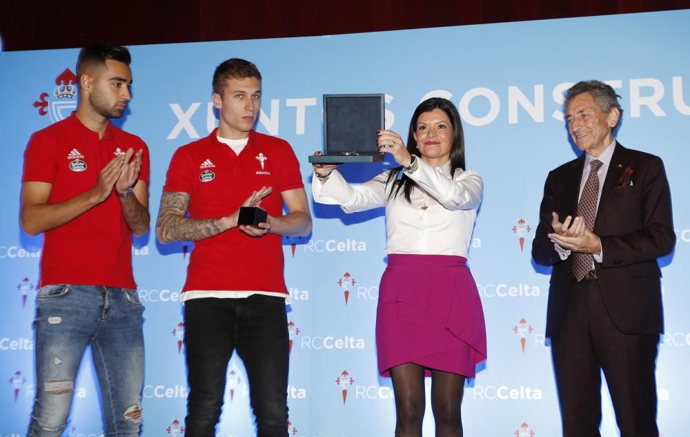 Presentación por todo lo alto de la futura Ciudad Deportiva del Celta en Mos, con más de 800.000 metros cuadrados.