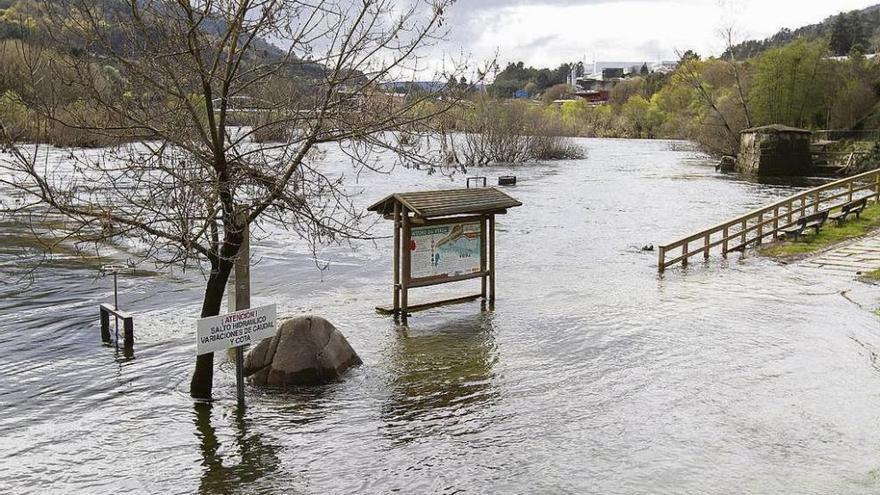 Ni rastro de las piscinas en O Muíño da Veiga. // Iñaki Osorio