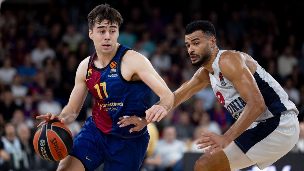 Núñez, defended by Luwawu-Cabarrot against Baskonia