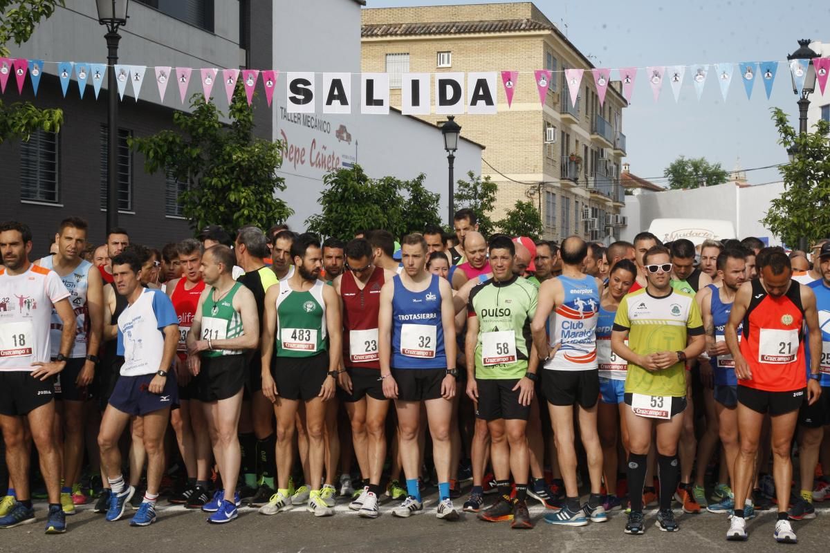 Virtudes Corpas y Jesús Ballesta vencen en la Carrera María Auxiliadora