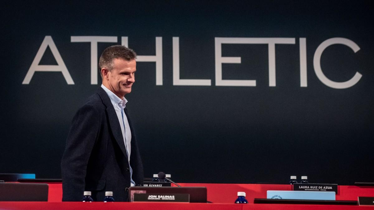 Jon Uriarte, presidente del Athletic Club