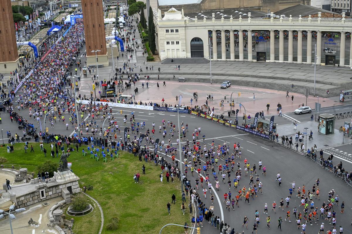 La Maratón de Barcelona 2023 en imágenes