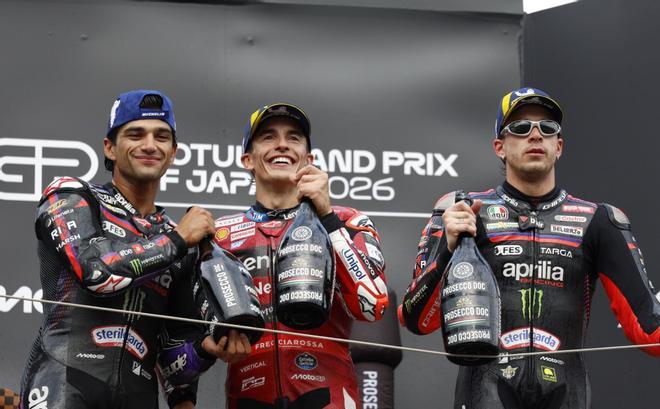 La carrera del GP de Japón de MotoGP, en imágenes