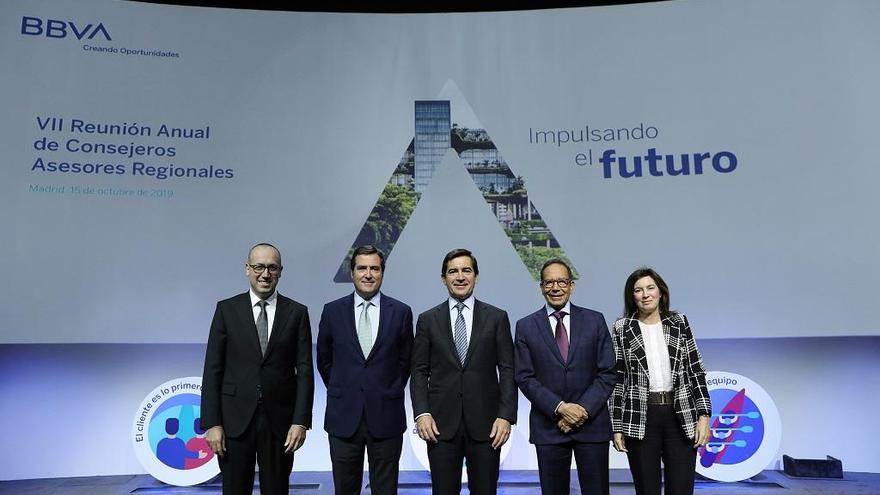 Esta edición contó con la presencia de los consejeros de toda España y la participación de una delegación de consejeros asesores de BBVA en México.