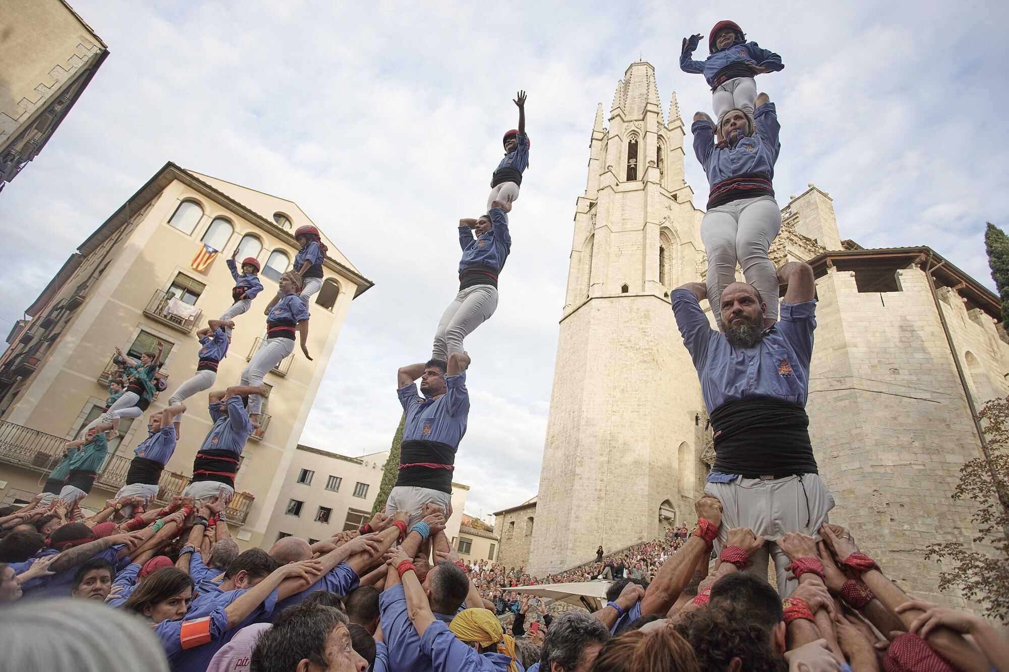 Castells de Vigília amb els Marrecs de Salt