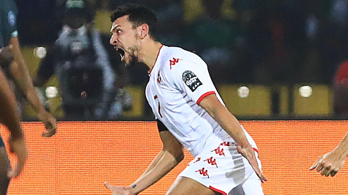 Msakni, durante la pasada Copa África