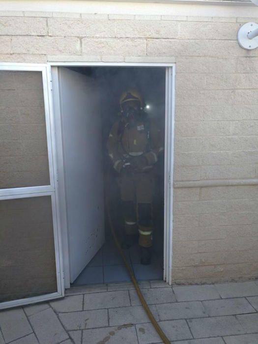 Desalojan el centro ocupacional Maigmó de San Vicente por un fuego originado en la cocina