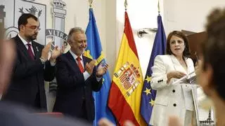 Adriana Lastra toma posesión como delegada del Gobierno en Asturias: "El feminismo será mi bandera"