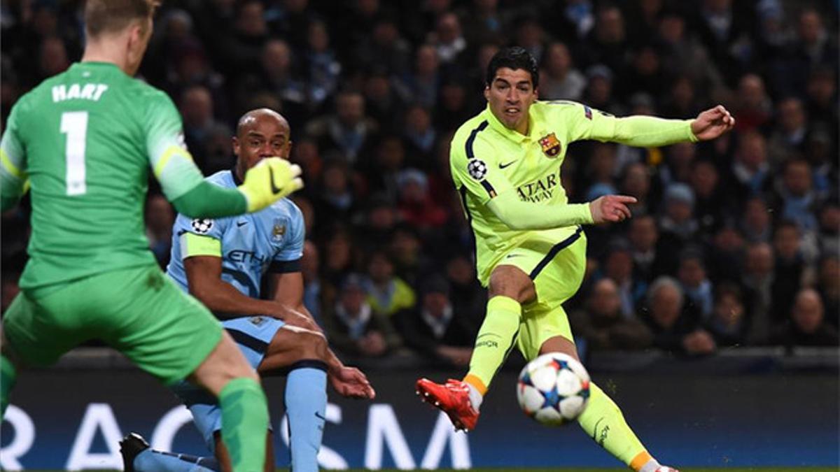 Suárez, entre los mejores de Europa por su gol ante el City