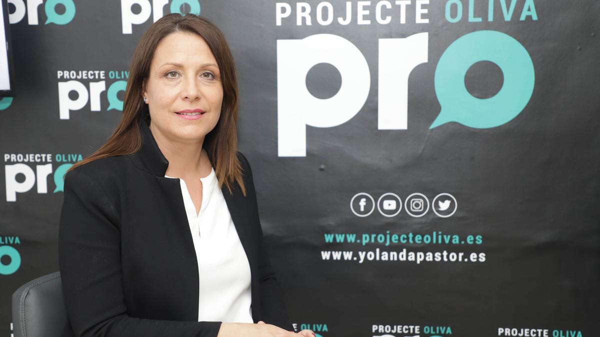 Yolanda Pastor, candidata a la alcaldía por Projecte Oliva
