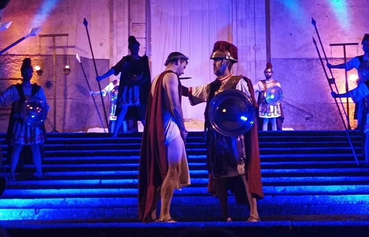 Seit vielen Jahren ist die Dramaturgie der Passionsspiele in Artà die selbe