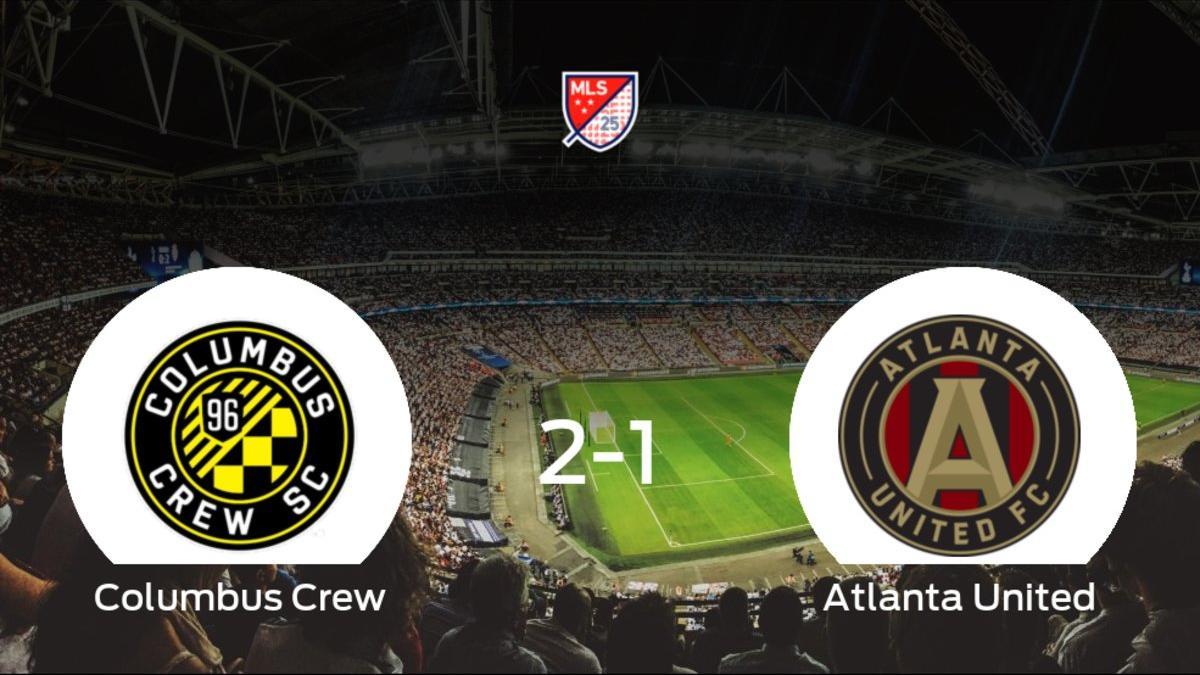 El Columbus Crew se queda con los tres puntos frente al Atlanta United (2-1)