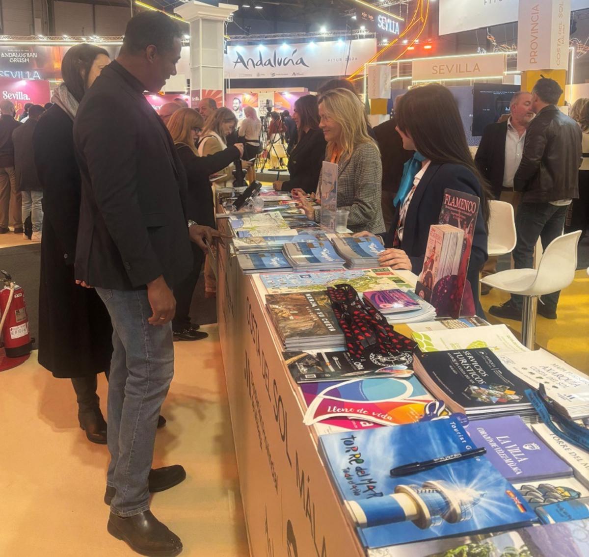 Espacio en Fitur de Turismo Costa del Sol, que refuerza este año su promoción en el mercado nacional.