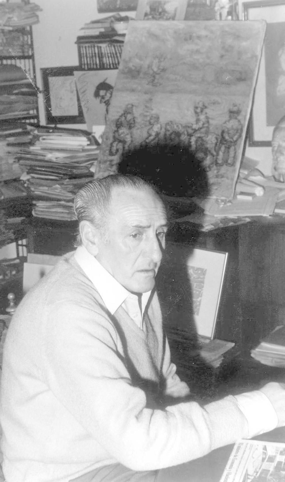El escritor grovense Manuel Lueiro Rey.