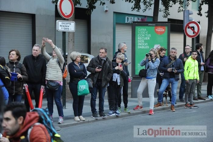 Salida Maratón y Media Maratón de Murcia