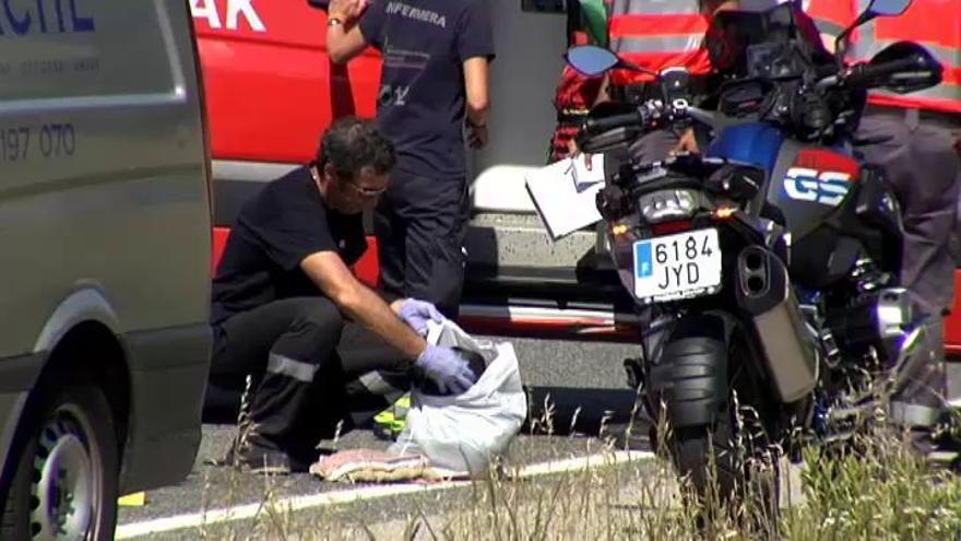 Fallece atropellado un ciclista en la localidad navarra de Erice de Iza