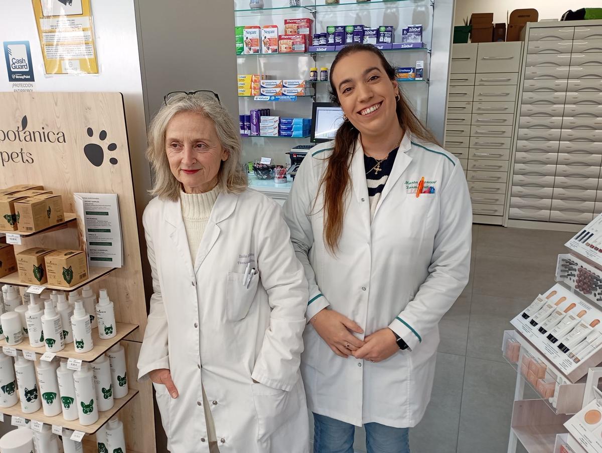 Inés Sánchez y Marta Roncero.