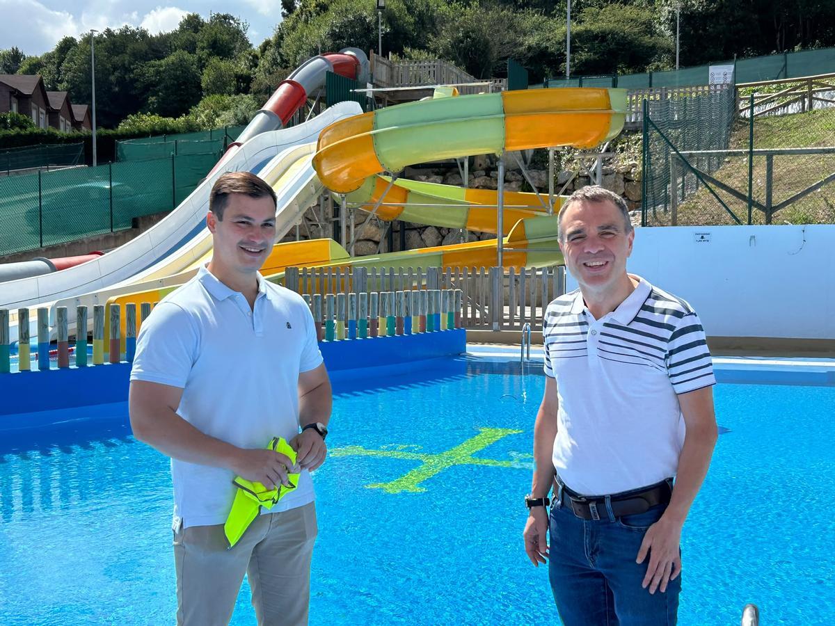 EN IMÁGENES: El único parque acuático de Asturias ultima los detalles antes de abrir sus puertas