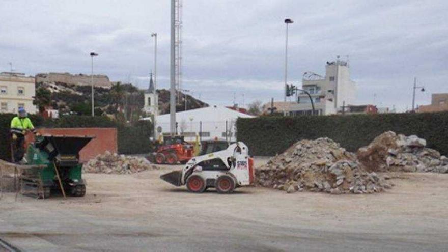 Imagen de una de las últimas obras llevadas a cabo por la Autoridad Portuaria.