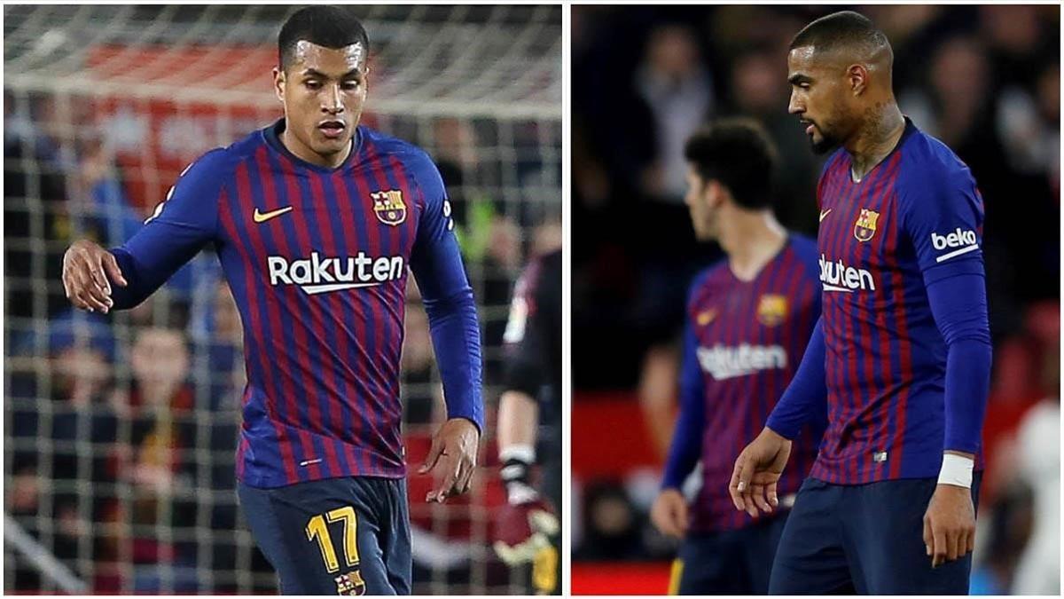 Murillo y Boateng, los dos fichajes de invierno del Barça.