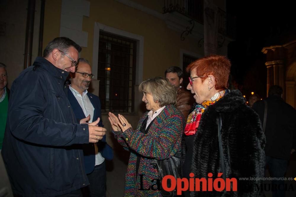 Presentación candidatura PSOE en Caravaca