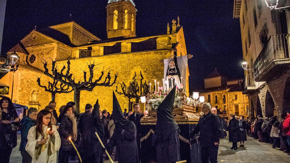 Un dels misteris de la processó de Moià en una edició anterior