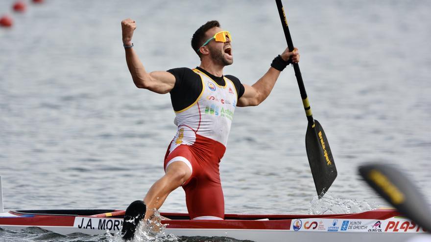 Plata de Joan Antoni Moreno en el Mundial de piragüismo