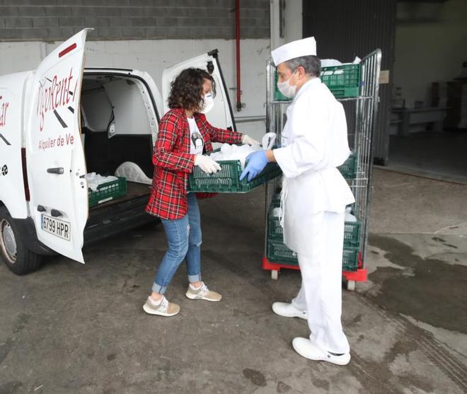 Coronavirus en Vigo: Comida a domicilio para los más necesitados