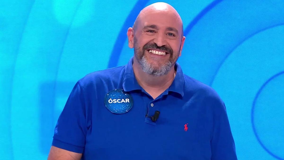 Óscar Díaz, concursante de Pasapalabra, gana el rosco.