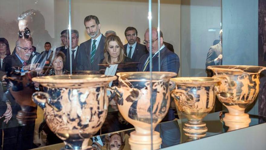 El Rey inaugura en Jaén un museo único dedicado a la cultura íbera