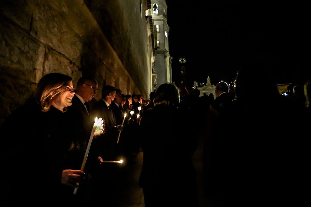 Semana Santa de Lorca 2022: Virgen de la Soledad del Paso Negro, iglesia y procesión