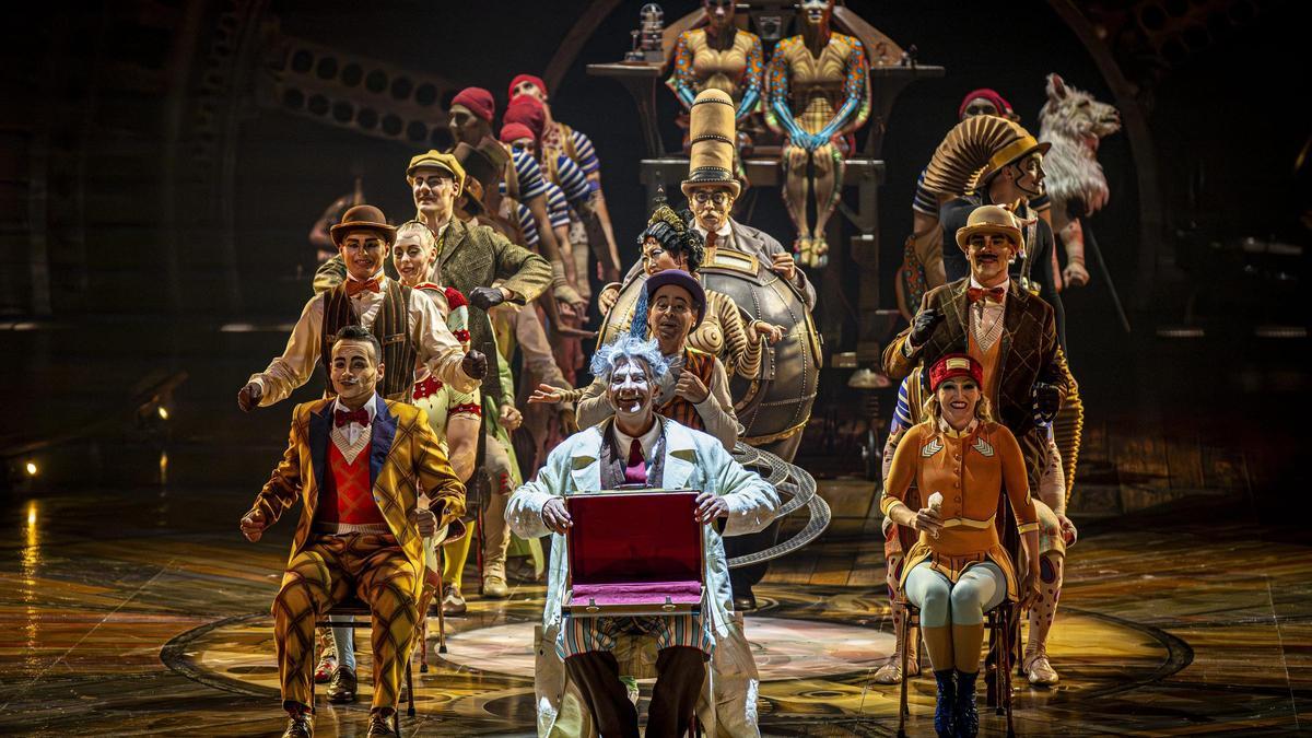 Así es el espectáculo 'Kurios' del Circo del Sol.