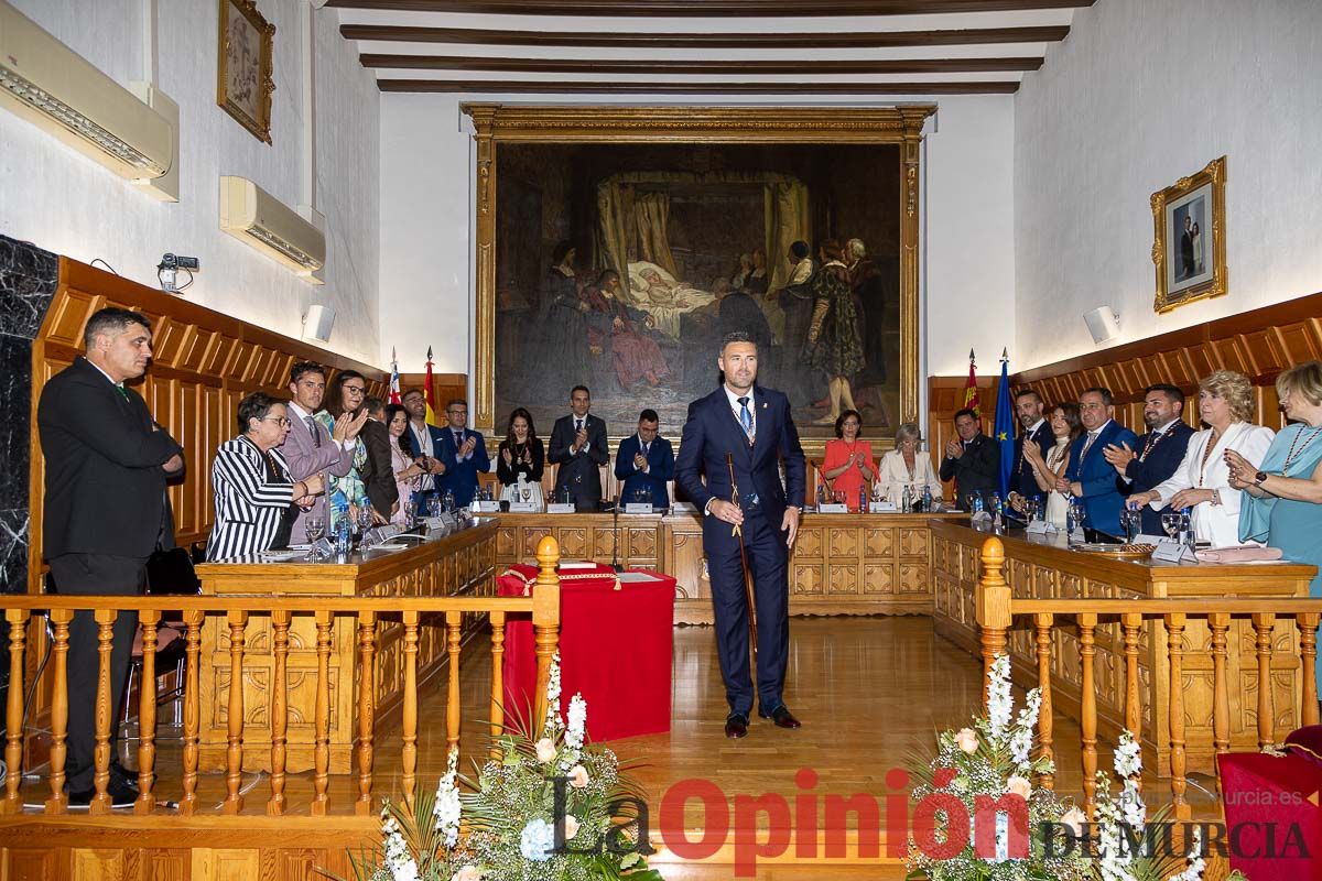 Pleno de investidura en el Ayuntamiento de Caravaca