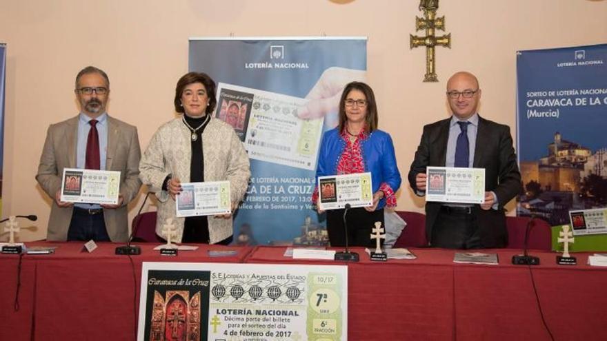 Caravaca se viste de gala para acoger el sorteo de la Lotería Nacional