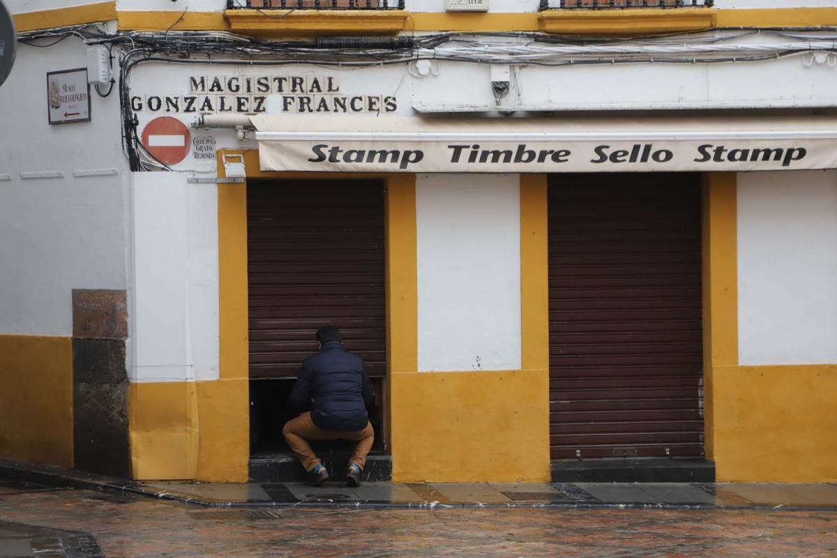 La falta de turistas ahoga los negocios de la Judería