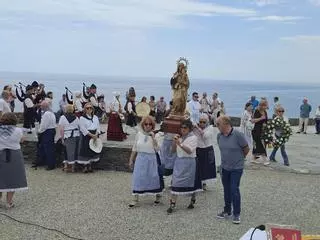 En imágenes: Coaña celebra en Ortiguera su "Día del Mar" más emotivo